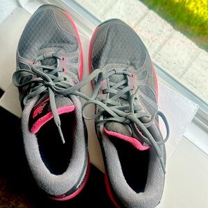 New Balance Women’s Cardio Comfort Shoes - Gray/Orange - Size 10